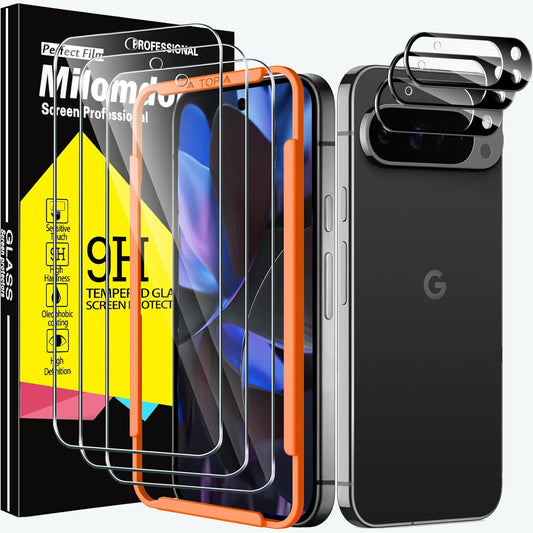 Zaštitno staklo + zaštita kamere za Google Pixel 9 Pro XL (3+3) – 9H kaljeno staklo