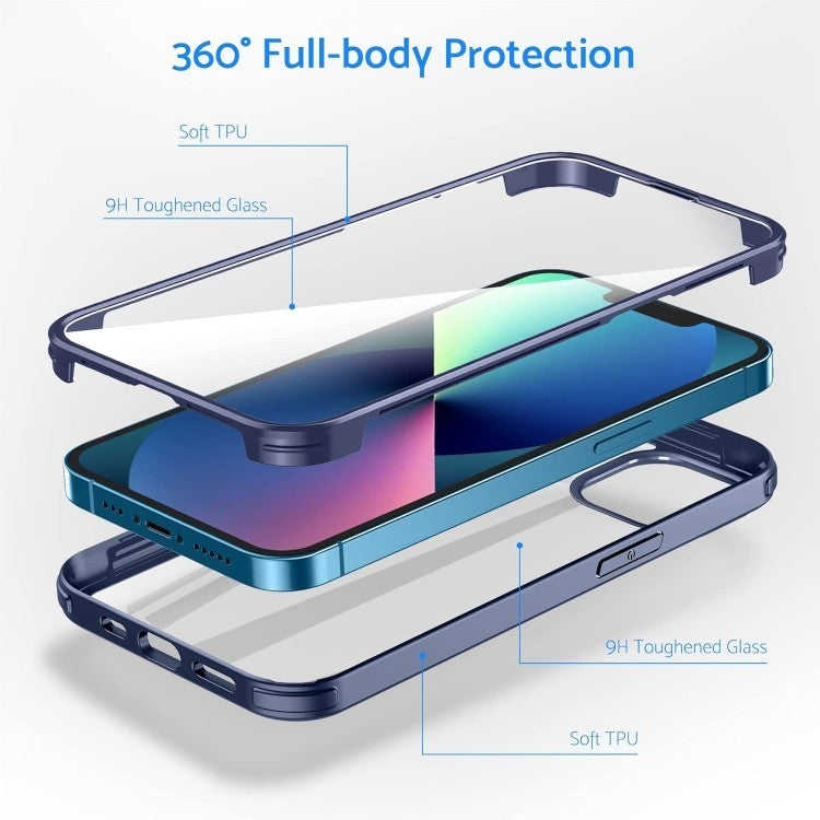 Ovitek "360" za iPhone 13 – Techsuit – Temno zelena