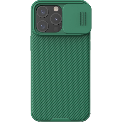 Ovitek za telefon "CamShield Pro" iPhone 15 Pro – Nillkin – Zelena
