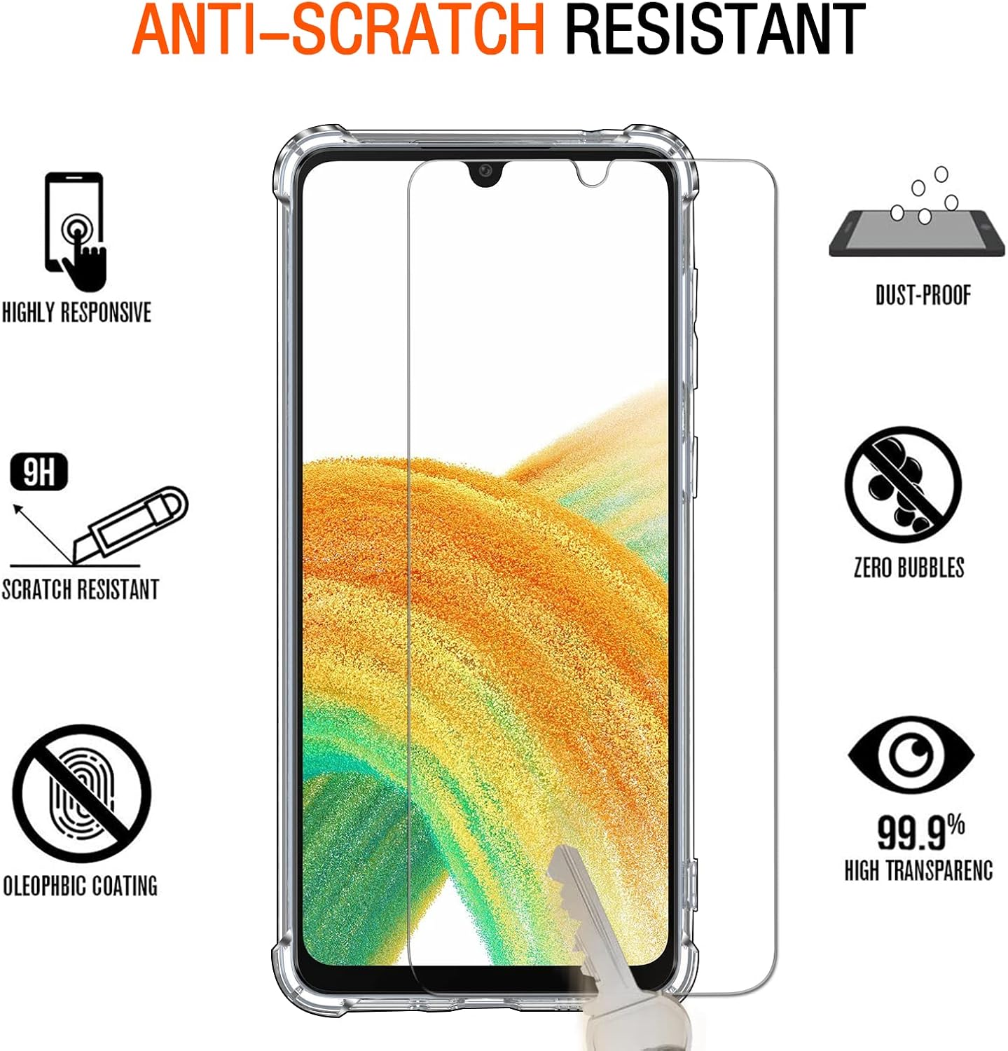 iVoler zaščitno steklo za Samsung Galaxy A33 5G