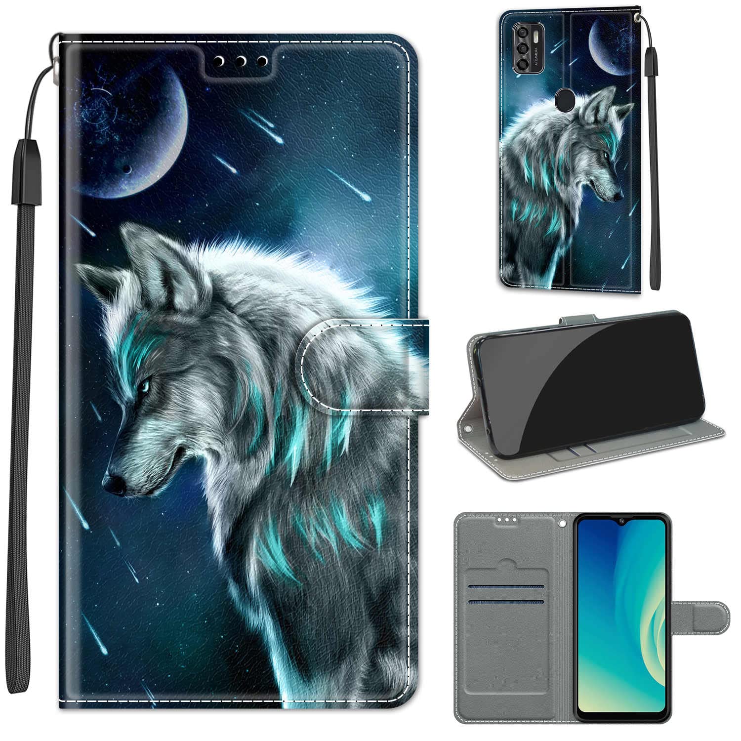 preklopna torbica wolf za zte blade a7s 2020