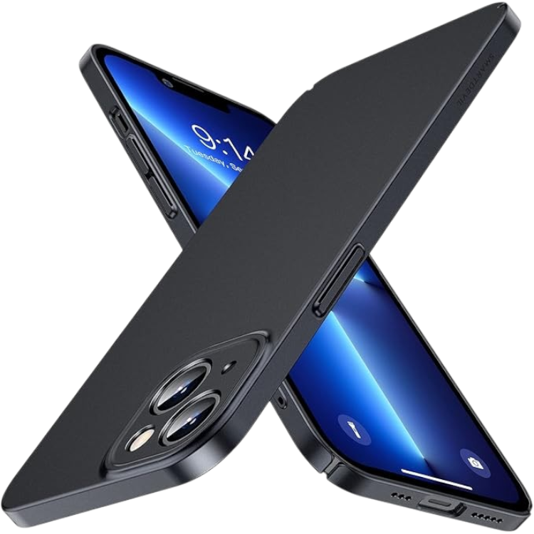 Ovitek "SmartDevil Ultra Matte" za iPhone 13 – Infostyle – Črna