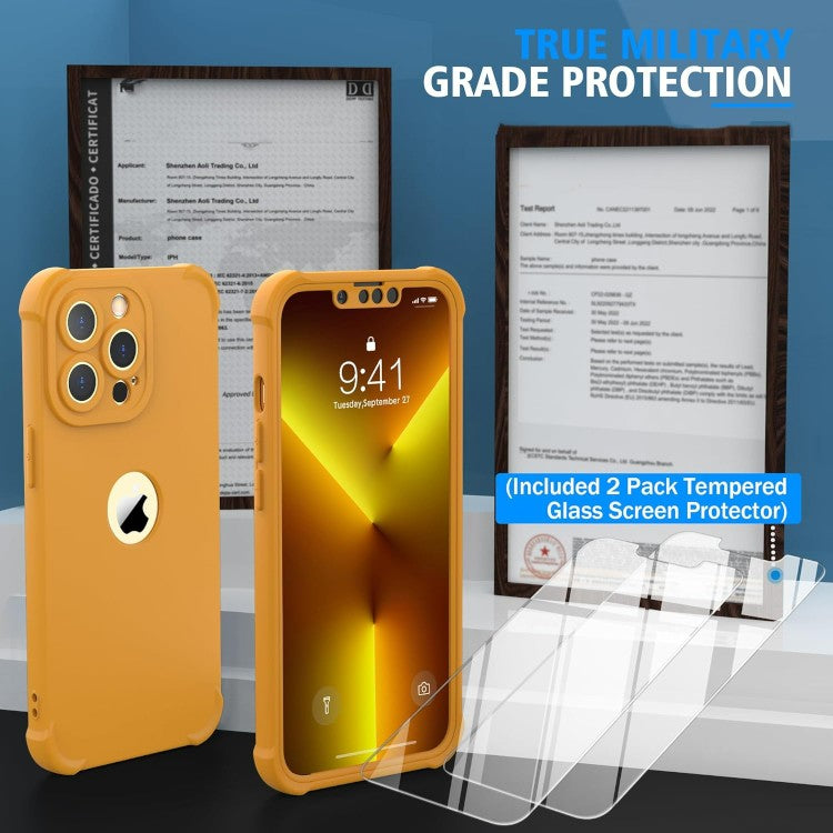 Ovitek za telefon + 2x zaščitno steklo "ORETECH" iPhone 13 Pro – Infostyle
