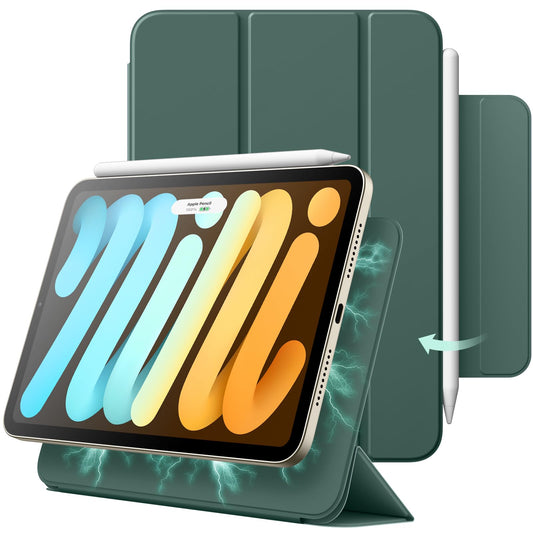 magnetni ovitek jetech za ipad mini 7 6 temno zelena