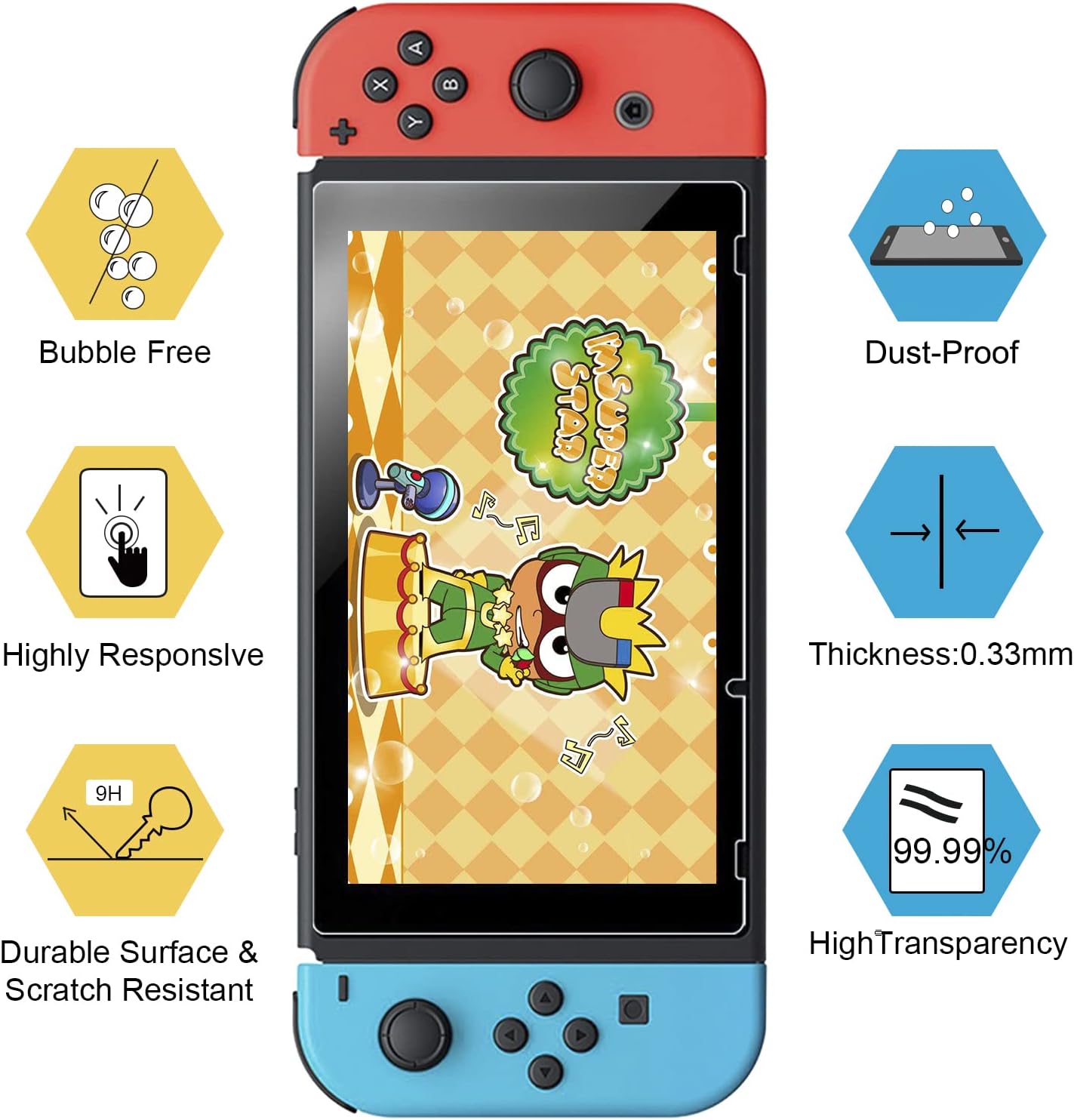 iVoler zaštitno staklo za Nintendo Switch