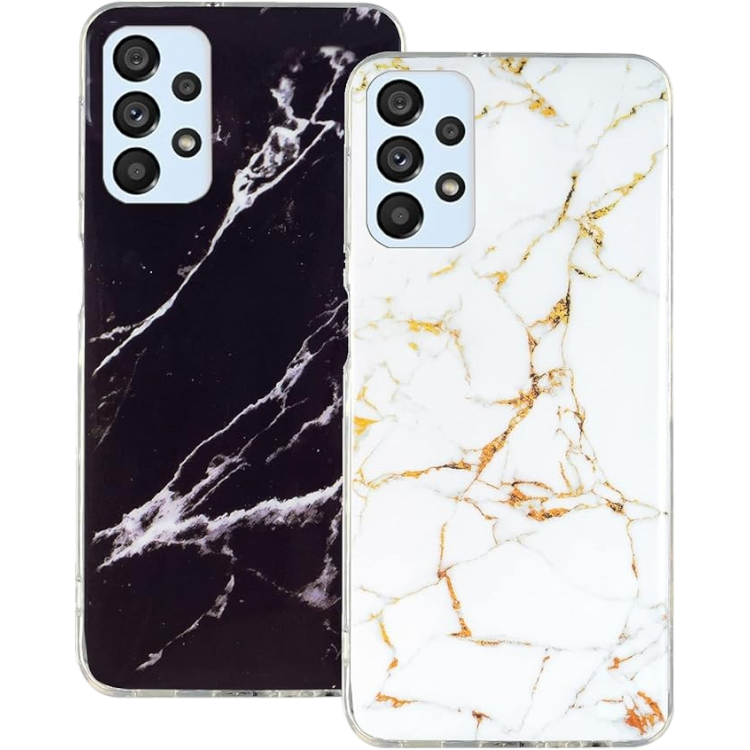Ovitek "marble" za Samsung Galaxy A32 4G – Yiscase – Bela / TPU silikon