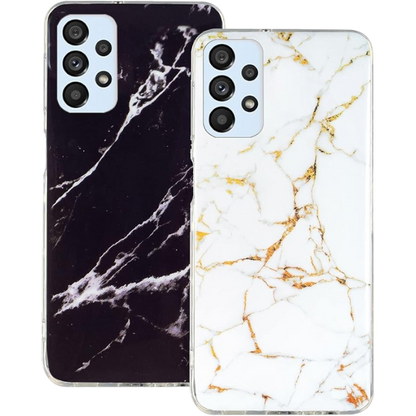 Ovitek "marble" za Samsung Galaxy A32 4G – Yiscase – Bela / TPU silikon