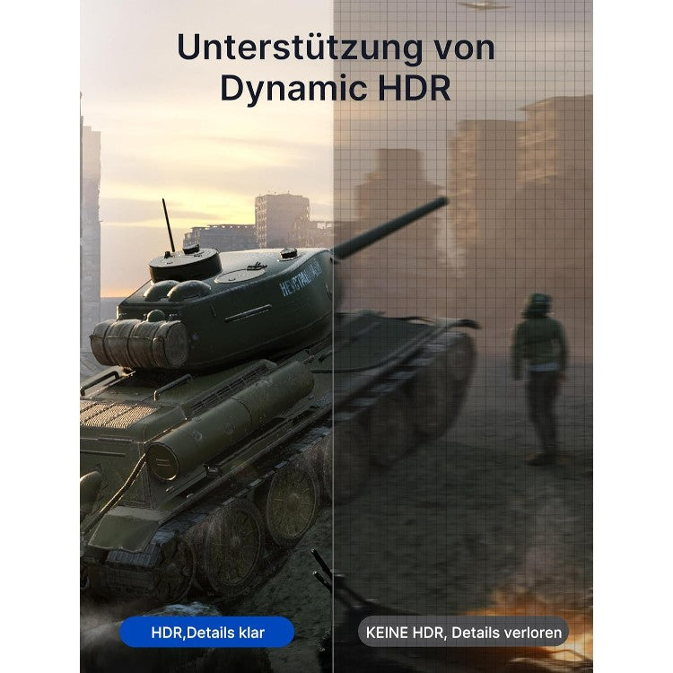 DisplayPort kabel 8K 60Hz, 3m – JSAUX