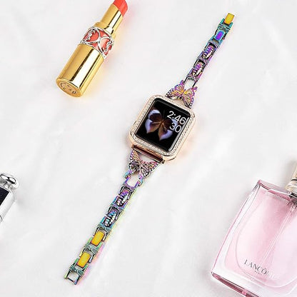 Metalna narukvica Butterfly za Fitbit Versa 2 / Versa / Versa Lite / SE