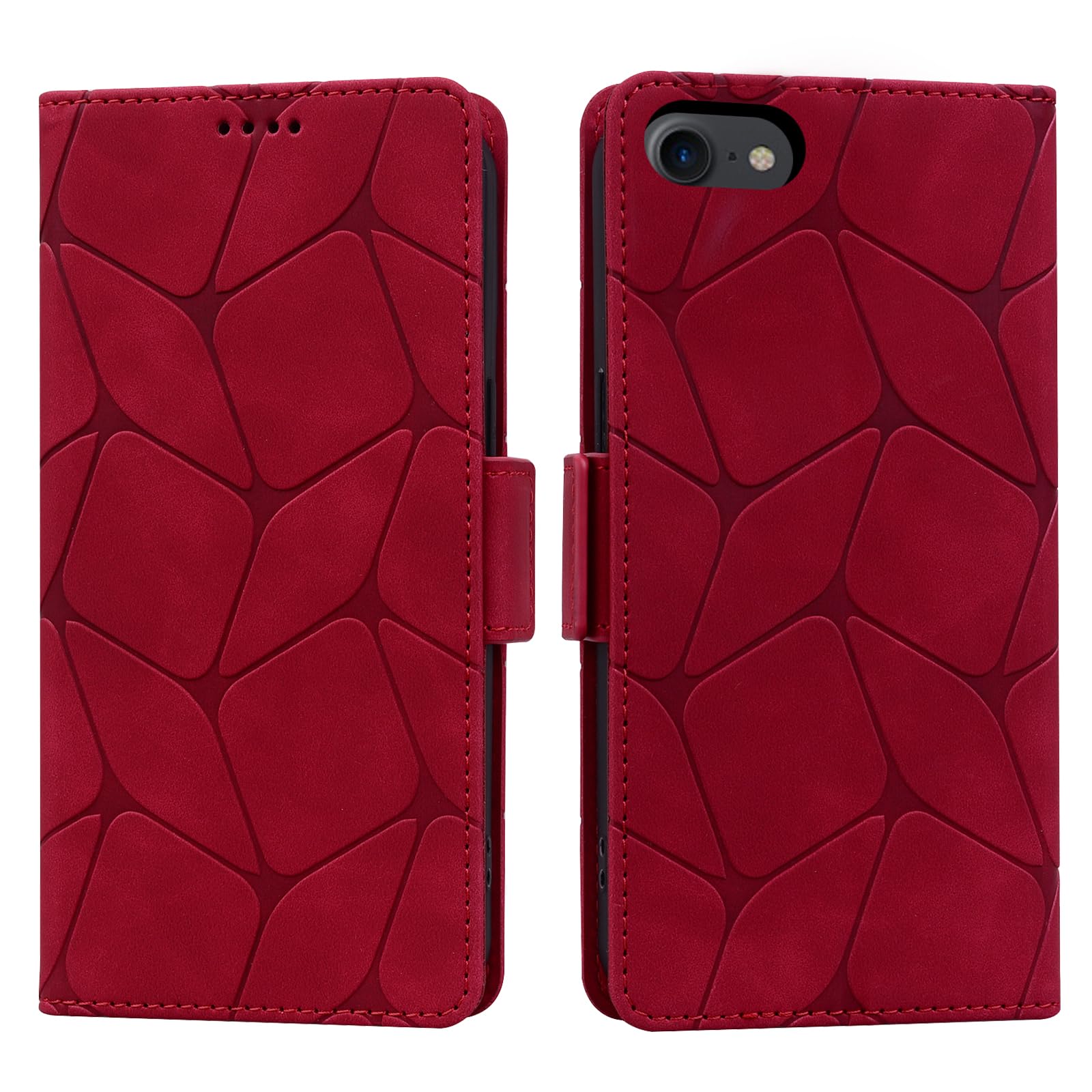 preklopna torbica za iphone se 2020 se 2022 8 7 rdeca