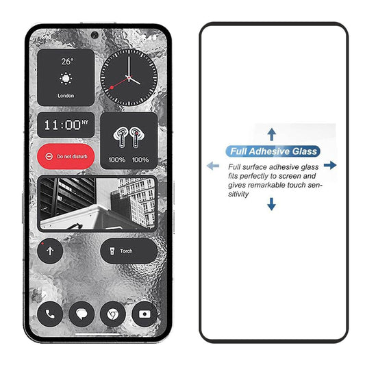 Zaščitno steklo s črno obrobo za Nothing Phone 2
