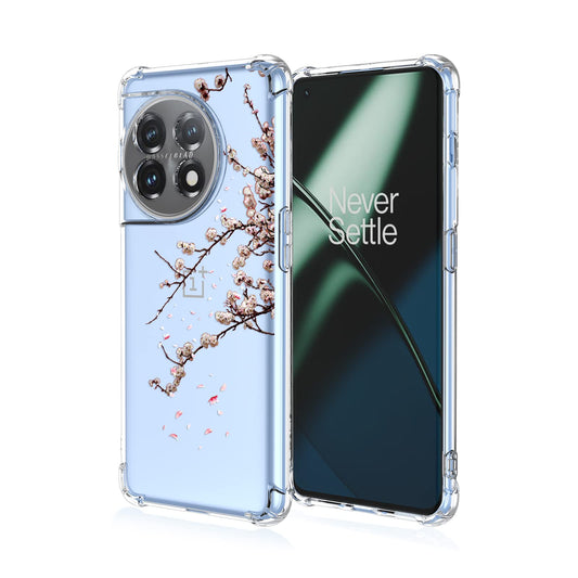 Silikonski ovitek Cherry Blossom za OnePlus 11 5G