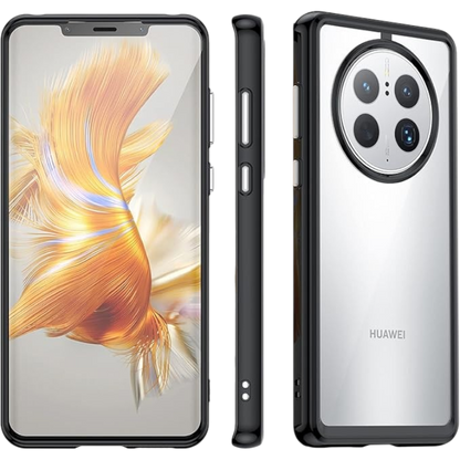 Ovitek "Effcotuo" za Huawei Mate 50 Pro, črna