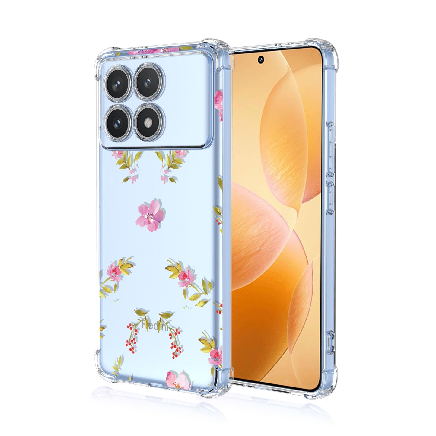 prozoren ovitek rozice za xiaomi poco x6 pro redmi k70e