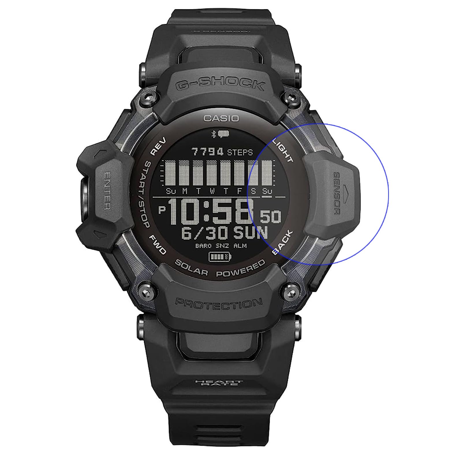 zascita zaslona za casio g shock gbd h2000