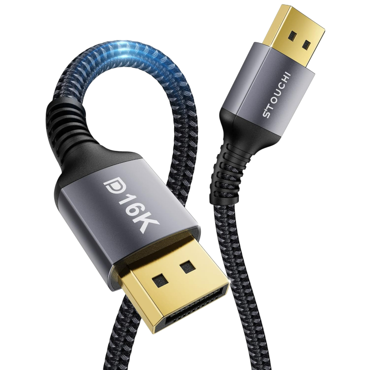Kabel Stouchi 16K DisplayPort 2.1 DP2.1, 1m
