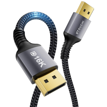Kabel Stouchi 16K DisplayPort 2.1 DP2.1, 1m