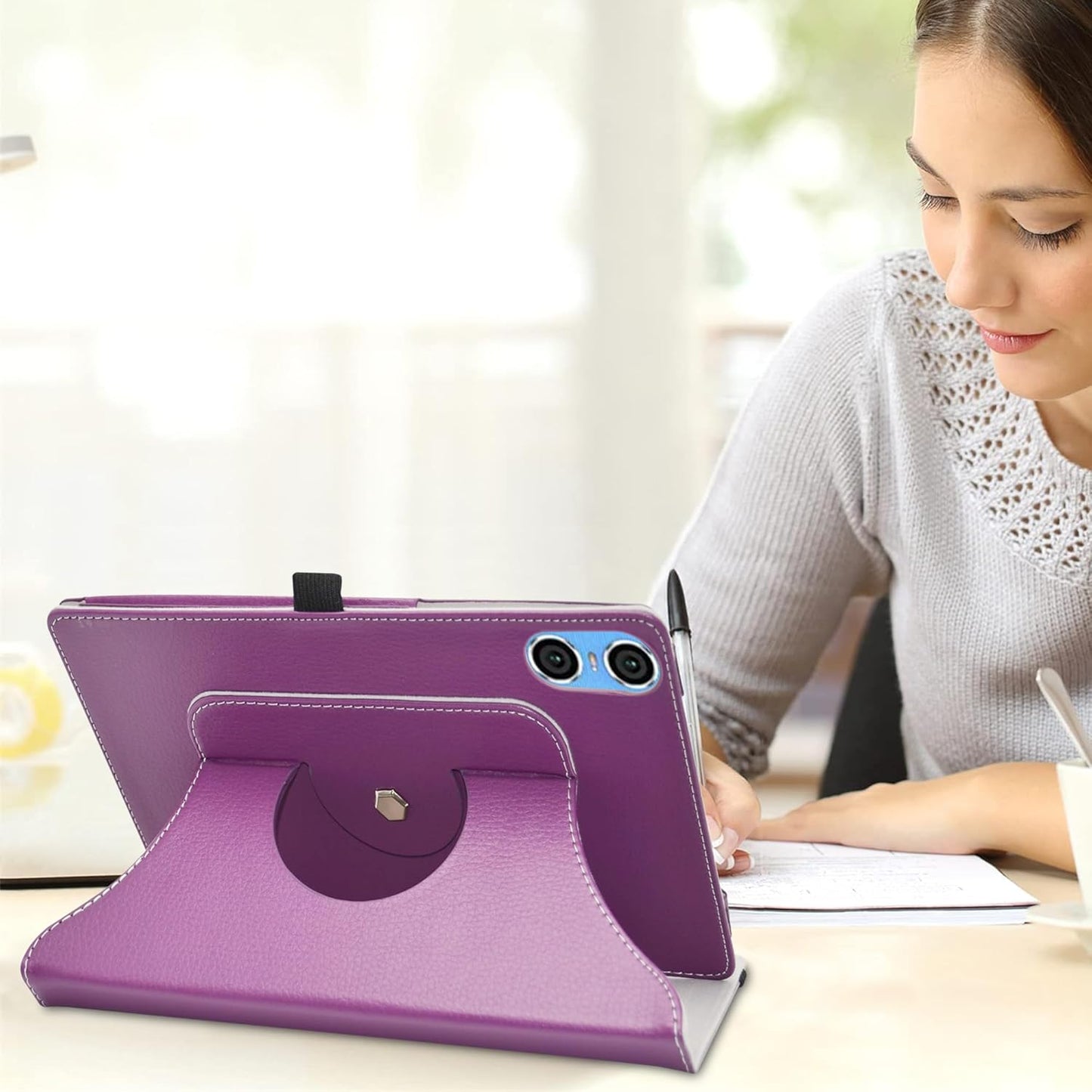 AMA MOUTH case for TECLAST P26T 10.1" – purple