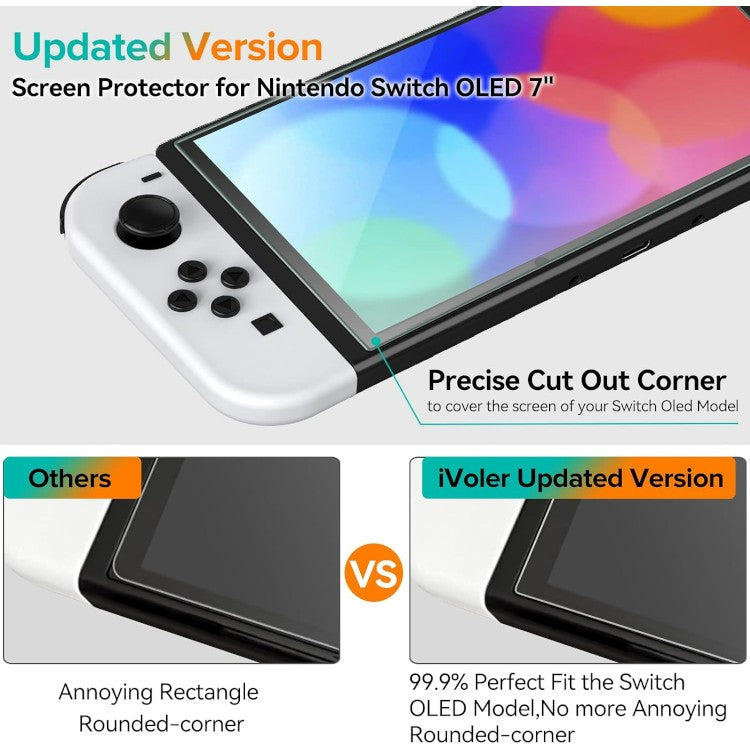 Zaščita zaslona za Nintendo Switch OLED model 2021 in 2023