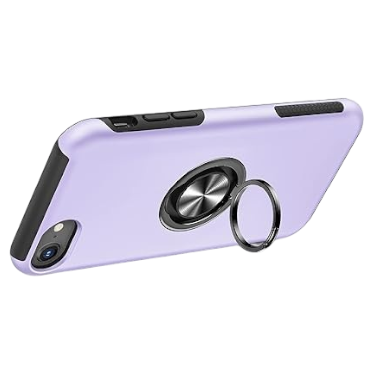 Ovitek "ring stojalo" za iPhone SE/7/8, vijolična – AOUIA