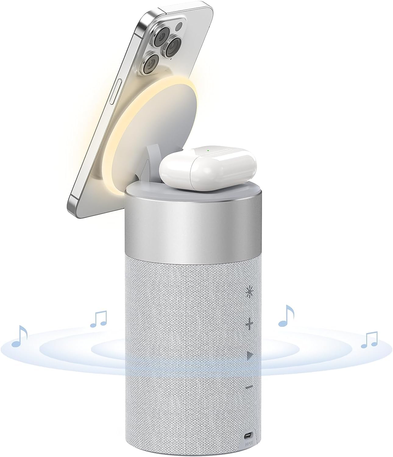 colsur bluetooth zvocnik z brezzicnim polnjenjem in nocno lucko
