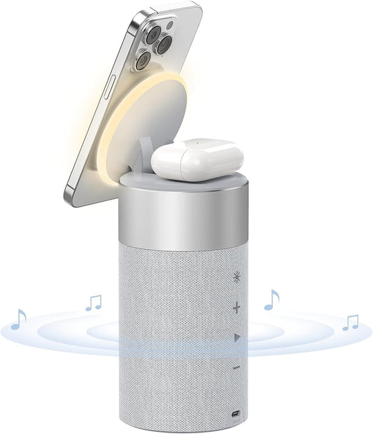 colsur bluetooth zvocnik z brezzicnim polnjenjem in nocno lucko