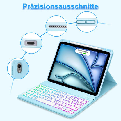 Ovitek s tipkovnico za iPad Air 6th Gen M2 11 Inch 2024 / Air 5th Gen 2022 / Air 4th Gen 2020 – Infostyle