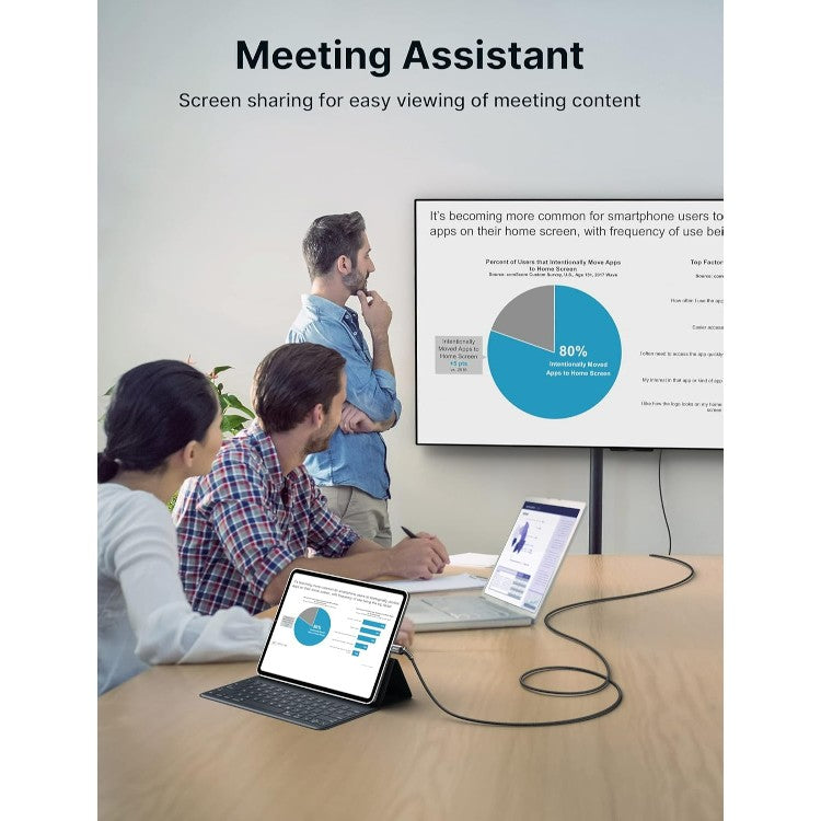 Kabel USB C v HDMI, 1 m 4K UHD – JSAUX