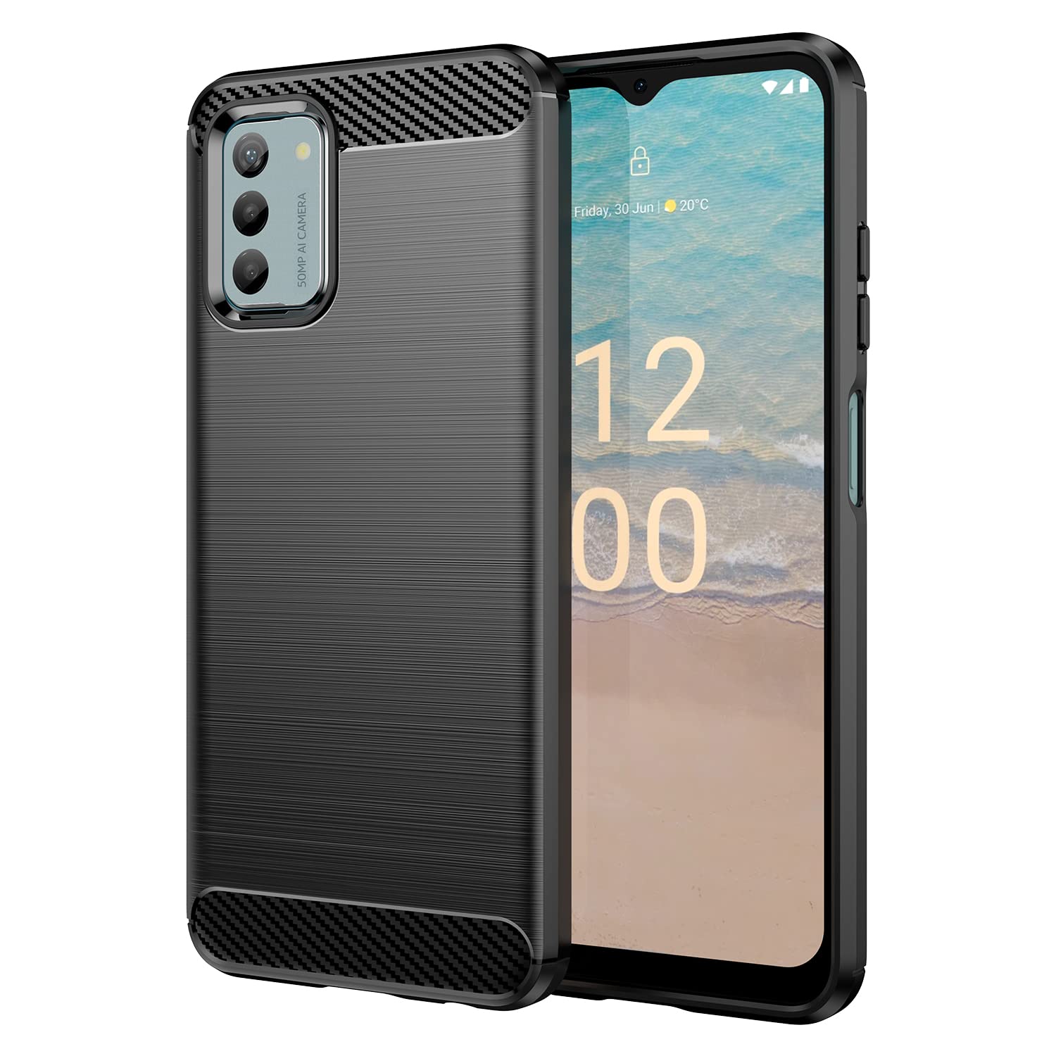 Carbon zašèitni ovitek za Nokia G42 èrna