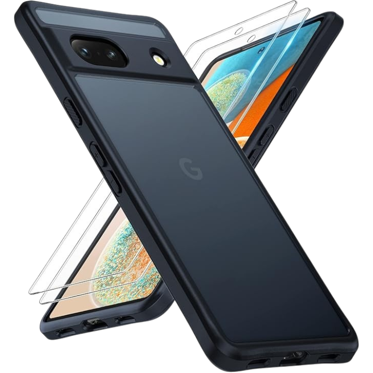 Komplet ovitek "Tocol" + 2 zaščitni stekli za Google Pixel 7A