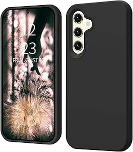 ElestBela Silicone Case for Samsung Galaxy S24 Plus - Slim Protective Cover with Microfiber