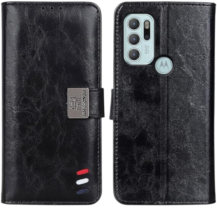 Preklopna torbica za Motorola Moto G60S – SHIEID – Črna