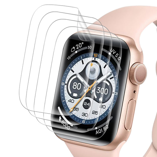 Protective Film for Apple Watch Series 7/8/9 (41mm) – Flexible TPU Protection, 4-pack