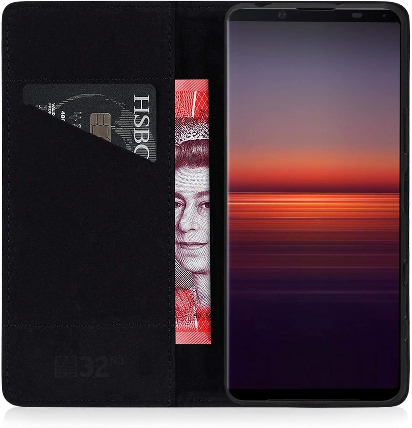 "Classic Series" Leather Wallet for Sony Xperia 5 II (2020)