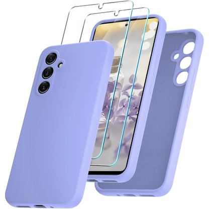 Ovitek za telefon Samsung Galaxy A54 5G + 2x zaščita za zaslon – Infostyle – Vijolična