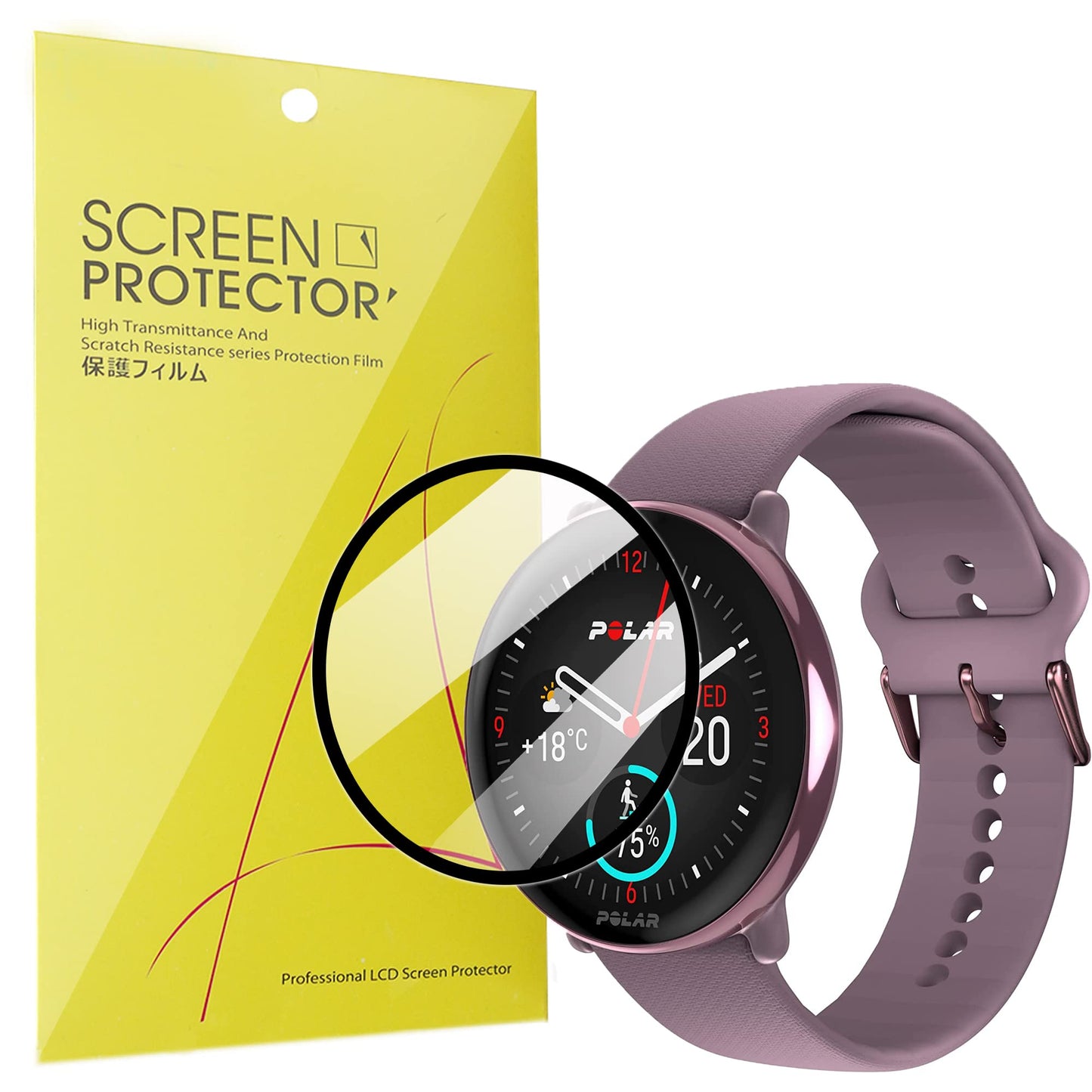 TPU zašèita zaslona za Polar Ignite 3
