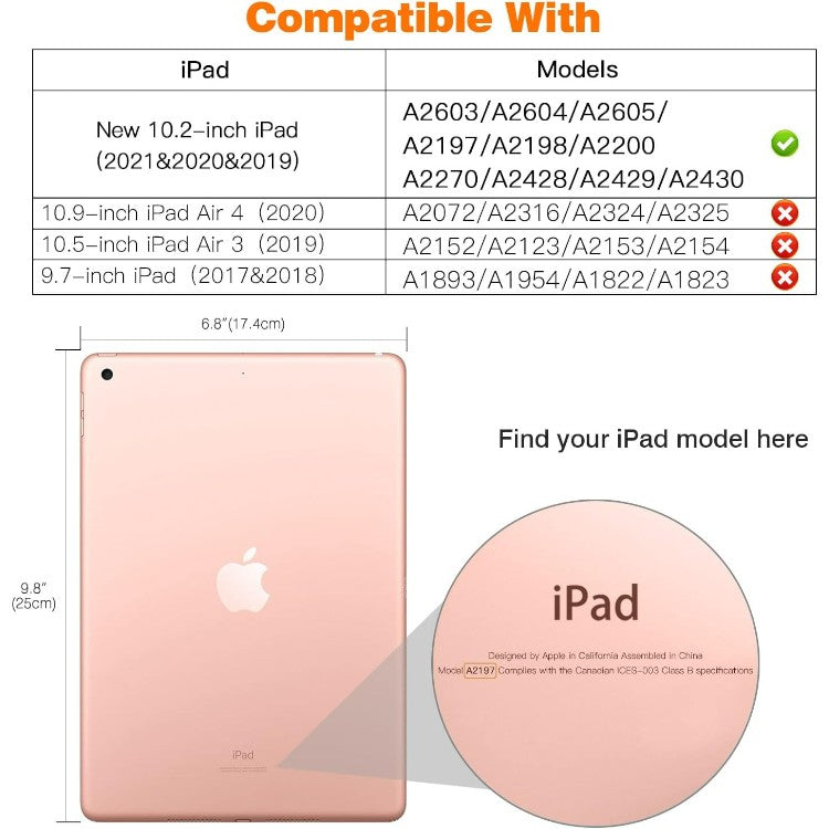 Ovitek za tablični računalnik Apple iPad 9th gen., 10.2 inch (2021) – Infostyle