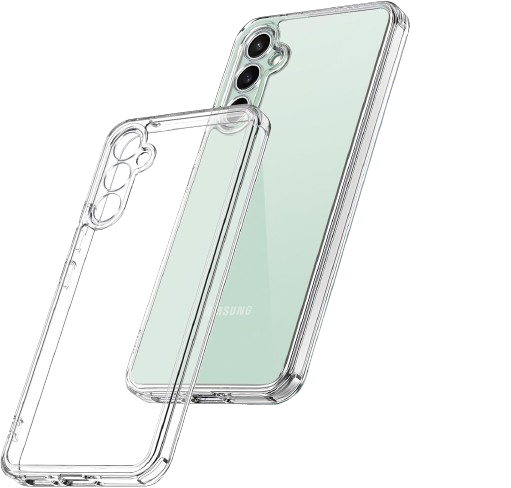 Ovitek za telefon ''Foluu'' za Samsung Galaxy S23 Fe, prozorna – Prozorna / Silikon