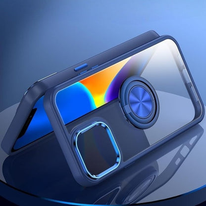 Ovitek "XYZ ring" za iPhone 15 Pro Max, modra