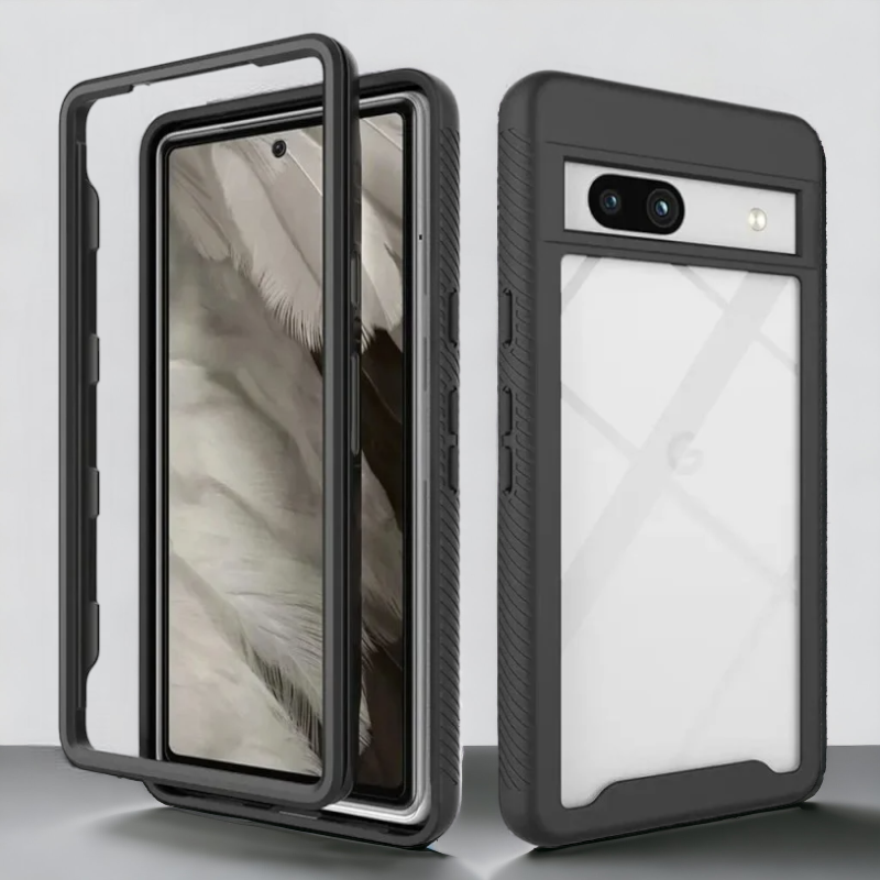 Ovitek "Defense 360 Pro" za Google Pixel 7a – Techsuit – Črna