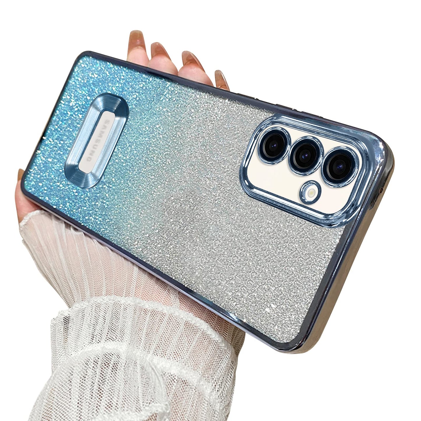 Ovitek za telefon "Bleščeč" Samsung Galaxy A54 5G – Infostyle – Srebrna