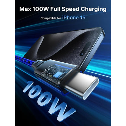 Kabel USB C v USB C 2m, 100W – JSAUX