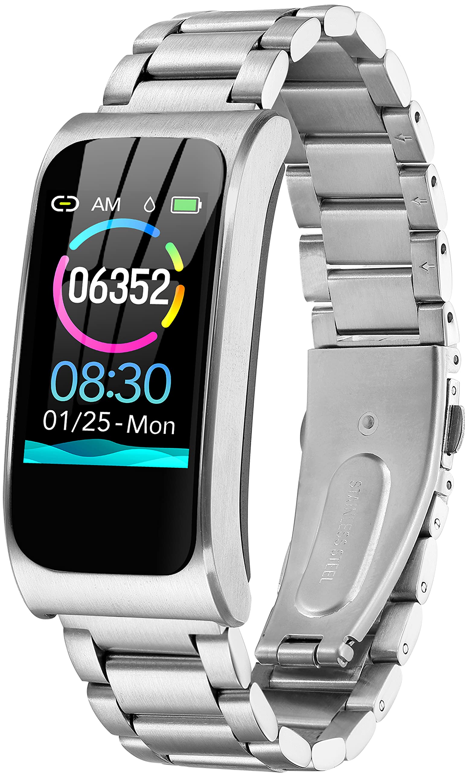 Findtime športna pametna ura srebrna