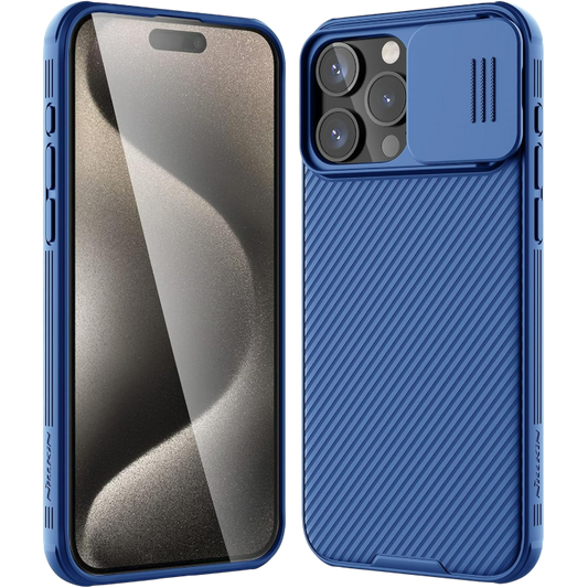 Ovitek za telefon "Nillkin" iPhone 15 Pro Max – Infostyle – Modra