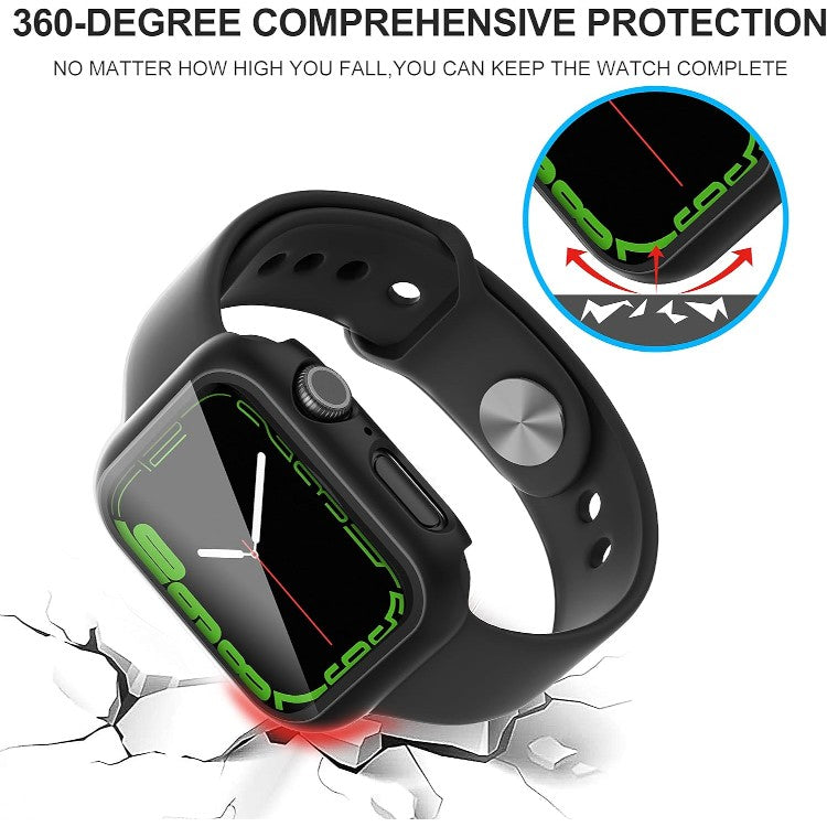 Zaščitni ovitek ''Diruite'' iz kaljenega stekla za iWatch 44 mm, 2kos – Infostyle