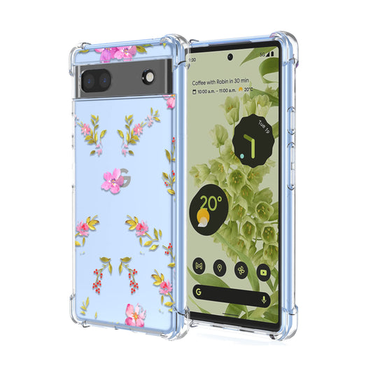 Silikonski ovitek Peach Blossom za Google Pixel 6a