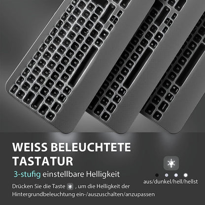 Brezžična tipkovnica Bluetooth Mac (združljiva s sistemom iOS in Mac OS) – Infostyle
