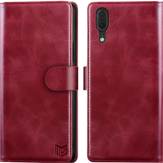 Preklopna torbica za telefon "SUANPOT" Huawei P20 – Infostyle – Rdeča