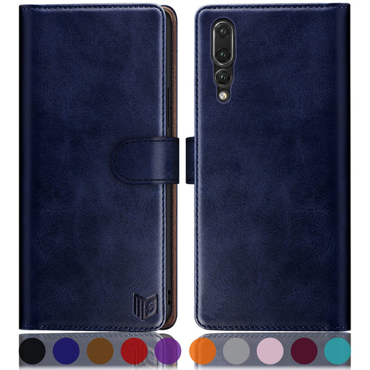 SUANPOT preklopna torbica za Huawei P20 Pro – temno modra