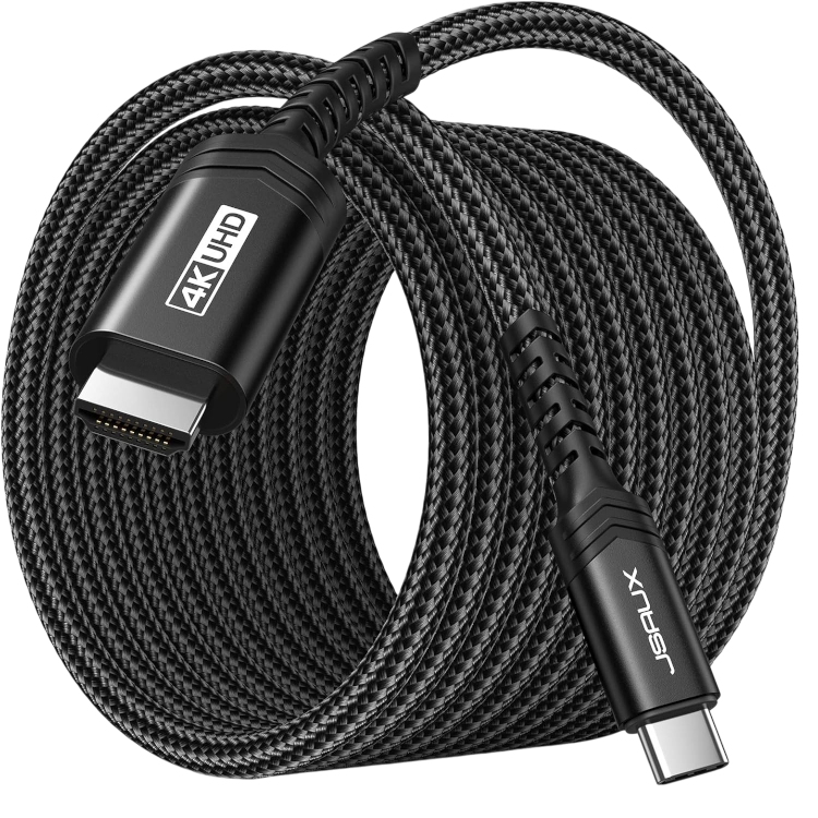 Kabel USB C v HDMI, 4 m 4K UHD – JSAUX